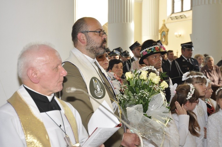 Powitanie ikony MB Częstochowskiej w Bąkowie