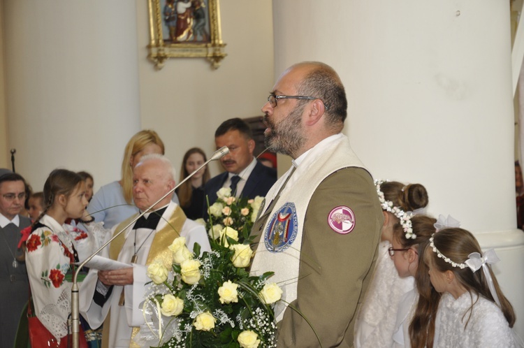 Powitanie ikony MB Częstochowskiej w Bąkowie