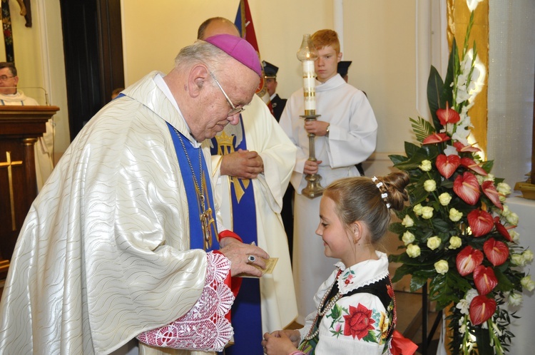 Powitanie ikony MB Częstochowskiej w Bąkowie