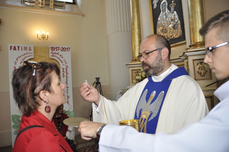 Powitanie ikony MB Częstochowskiej w Bąkowie