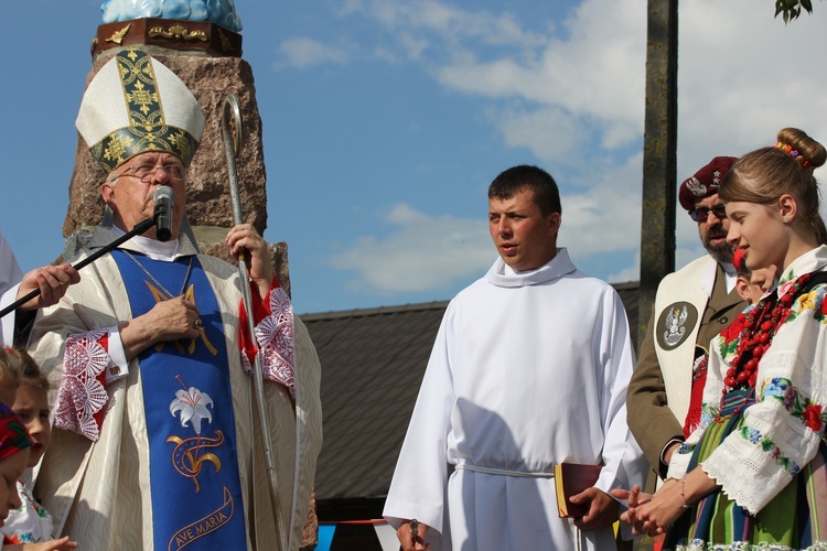 Powitanie ikony MB Częstochowskiej w Bąkowie