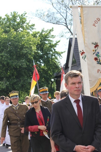 Powitanie ikony MB Częstochowskiej w Bąkowie