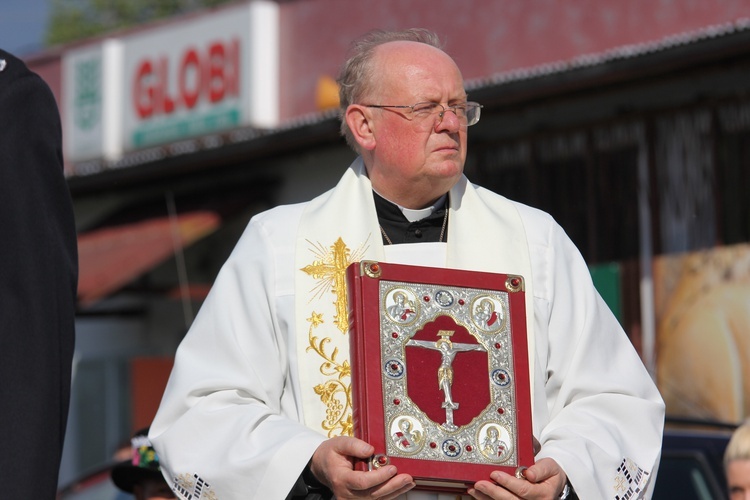 Powitanie ikony MB Częstochowskiej w Bąkowie