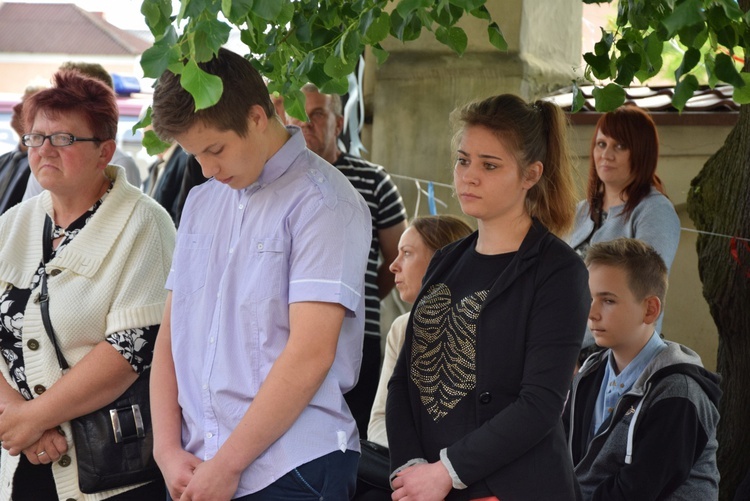 Powitanie ikony MB Częstochowskiej w Chruślinie