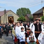 Powitanie ikony MB Częstochowskiej w Chruślinie