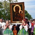 Powitanie ikony MB Częstochowskiej w Chruślinie