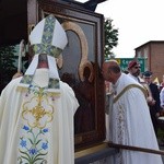 Powitanie ikony MB Częstochowskiej w Chruślinie