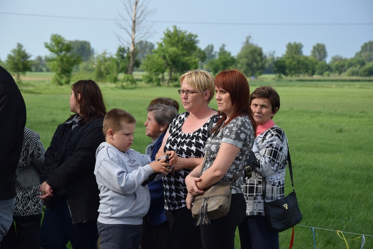 Powitanie ikony MB Częstochowskiej w Chruślinie