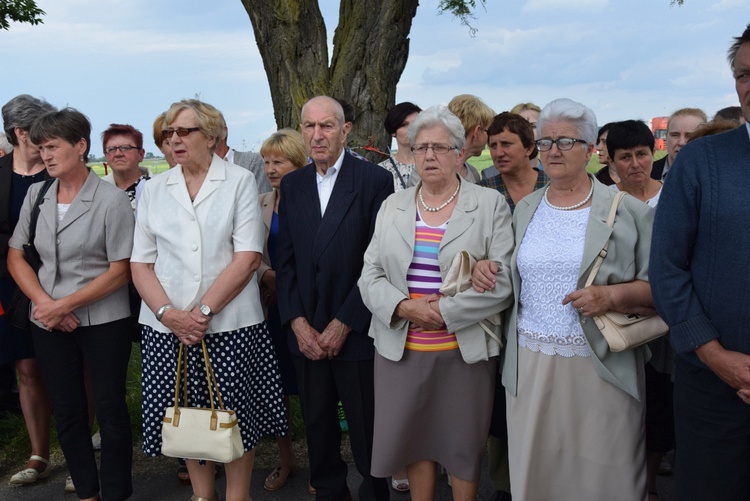 Powitanie ikony MB Częstochowskiej w Chruślinie