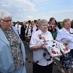 Powitanie ikony MB Częstochowskiej w Chruślinie