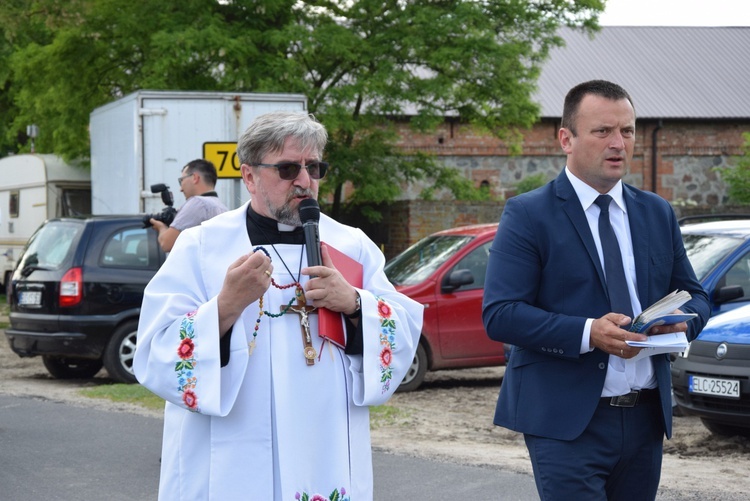 Powitanie ikony MB Częstochowskiej w Chruślinie