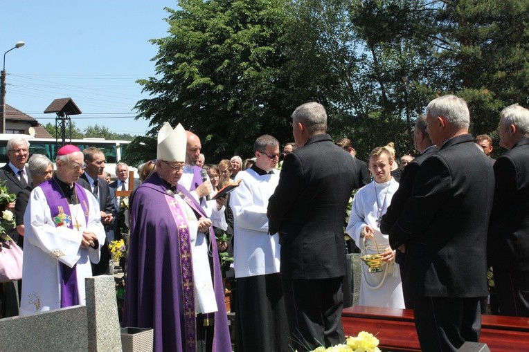 Pogrzeb ks. prof. Huberta Dobioscha