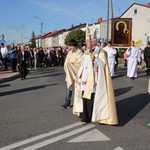 Powitanie ikony MB Częstochowskiej w parafii Chrystusa Dobrego Pasterza w Łowiczu