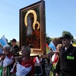 Powitanie ikony MB Częstochowskiej w parafii Chrystusa Dobrego Pasterza w Łowiczu