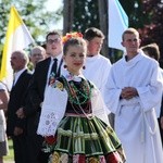 Powitanie ikony MB Częstochowskiej w parafii Chrystusa Dobrego Pasterza w Łowiczu