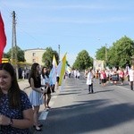 Powitanie ikony MB Częstochowskiej w parafii Chrystusa Dobrego Pasterza w Łowiczu