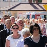 Powitanie ikony MB Częstochowskiej w parafii Chrystusa Dobrego Pasterza w Łowiczu