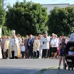 Powitanie ikony MB Częstochowskiej w parafii Chrystusa Dobrego Pasterza w Łowiczu