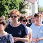 Powitanie ikony MB Częstochowskiej w parafii Chrystusa Dobrego Pasterza w Łowiczu