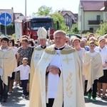 Powitanie ikony MB Częstochowskiej w parafii Chrystusa Dobrego Pasterza w Łowiczu