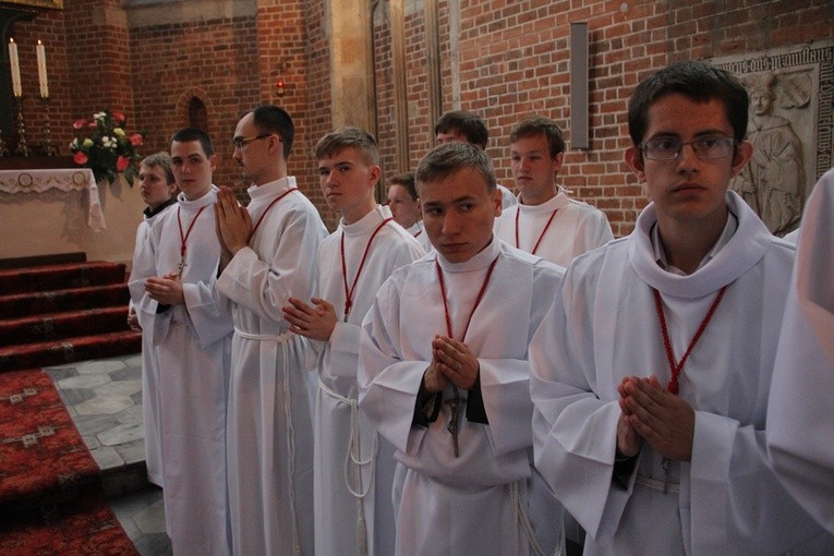 Błogosławieństwo lektorów i ceremoniarzy