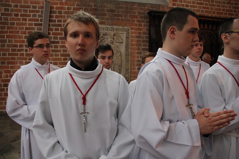 Błogosławieństwo lektorów i ceremoniarzy