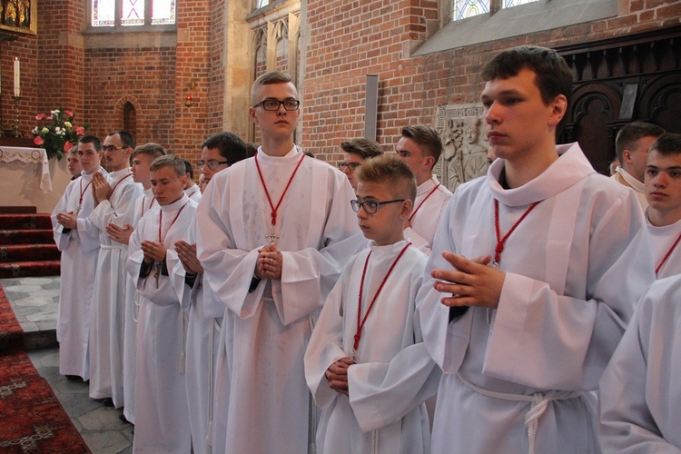 Błogosławieństwo lektorów i ceremoniarzy