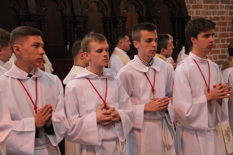 Błogosławieństwo lektorów i ceremoniarzy