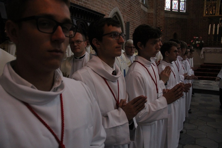 Błogosławieństwo lektorów i ceremoniarzy