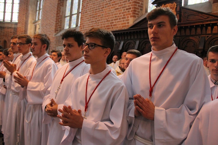 Błogosławieństwo lektorów i ceremoniarzy