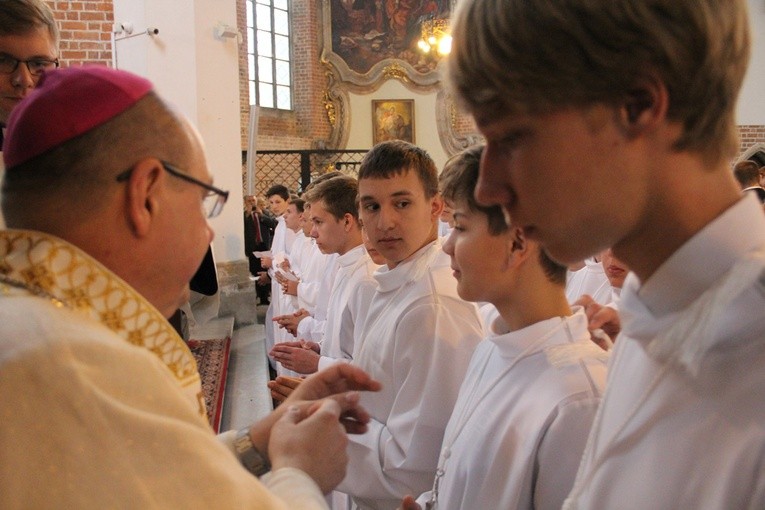 Błogosławieństwo lektorów i ceremoniarzy