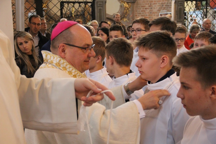 Błogosławieństwo lektorów i ceremoniarzy