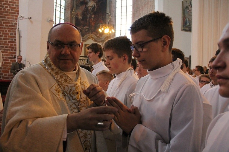 Błogosławieństwo lektorów i ceremoniarzy