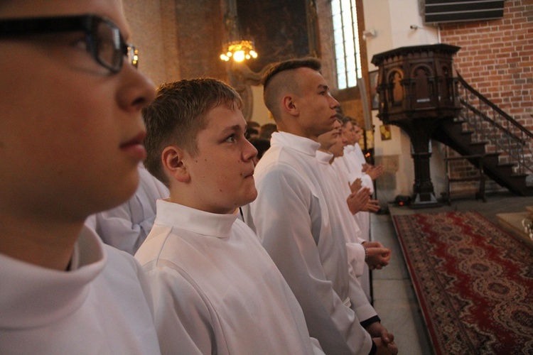 Błogosławieństwo lektorów i ceremoniarzy