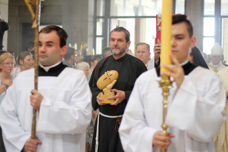 Uroczystość ku czci św. Brata Alberta w sanktuarium św. Jana Pawła II w Krakowie