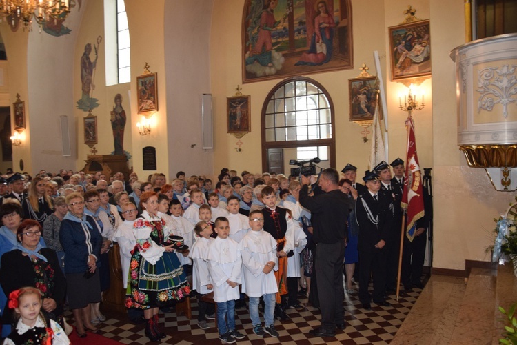 Powitanie ikony MB Częstochowskiej w Łyszkowicach