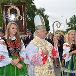 Powitanie ikony MB Częstochowskiej w Łyszkowicach