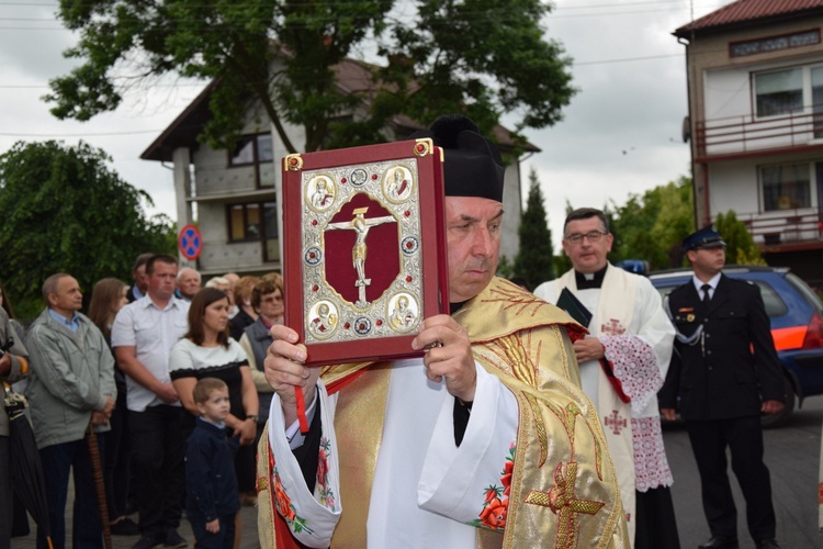 Powitanie ikony MB Częstochowskiej w Łyszkowicach