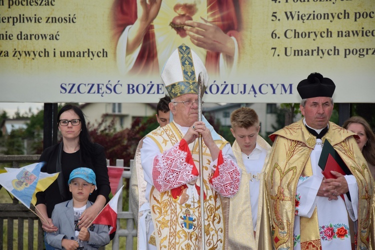 Powitanie ikony MB Częstochowskiej w Łyszkowicach