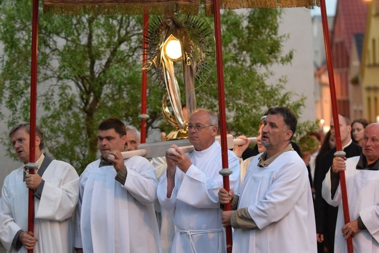 Monstrancja Fatimska w Dzierżoniowie