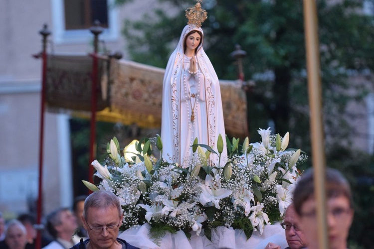 Monstrancja Fatimska w Dzierżoniowie