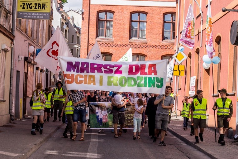 Marsz dla Życia i Rodziny w Olsztynie