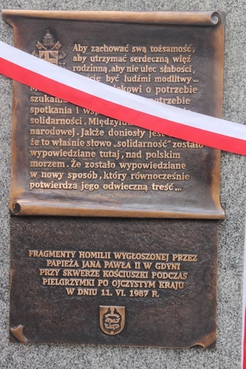 Obchody 30. rocznicy pobytu św. Jana Pawła II w Gdyni