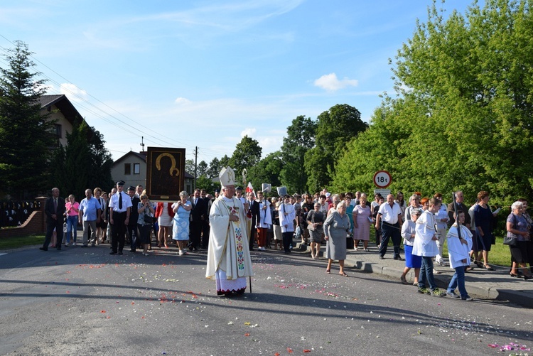 Powitanie ikony MB Częstochowskiej w Pszczonowie