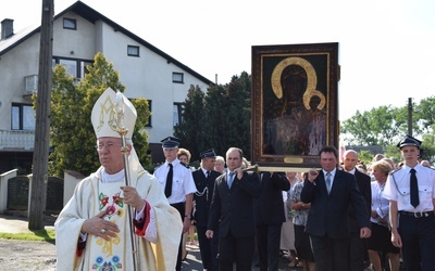 Powitanie ikony MB Częstochowskiej w Pszczonowie