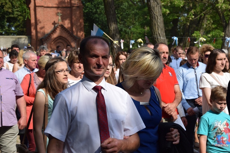 Powitanie ikony MB Częstochowskiej w Pszczonowie