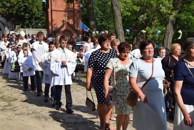 Powitanie ikony MB Częstochowskiej w Pszczonowie