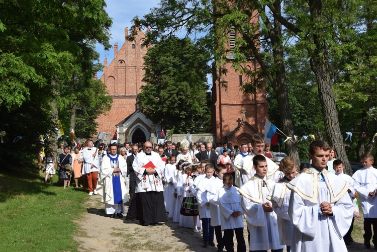 Powitanie ikony MB Częstochowskiej w Pszczonowie