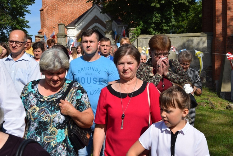 Powitanie ikony MB Częstochowskiej w Pszczonowie