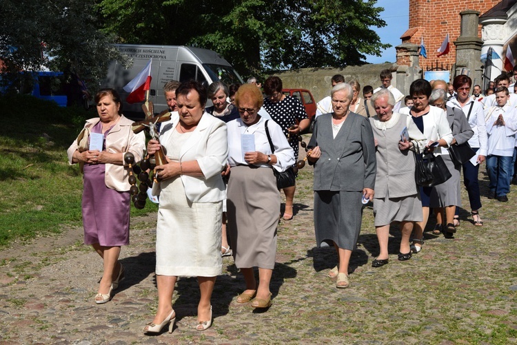 Powitanie ikony MB Częstochowskiej w Pszczonowie